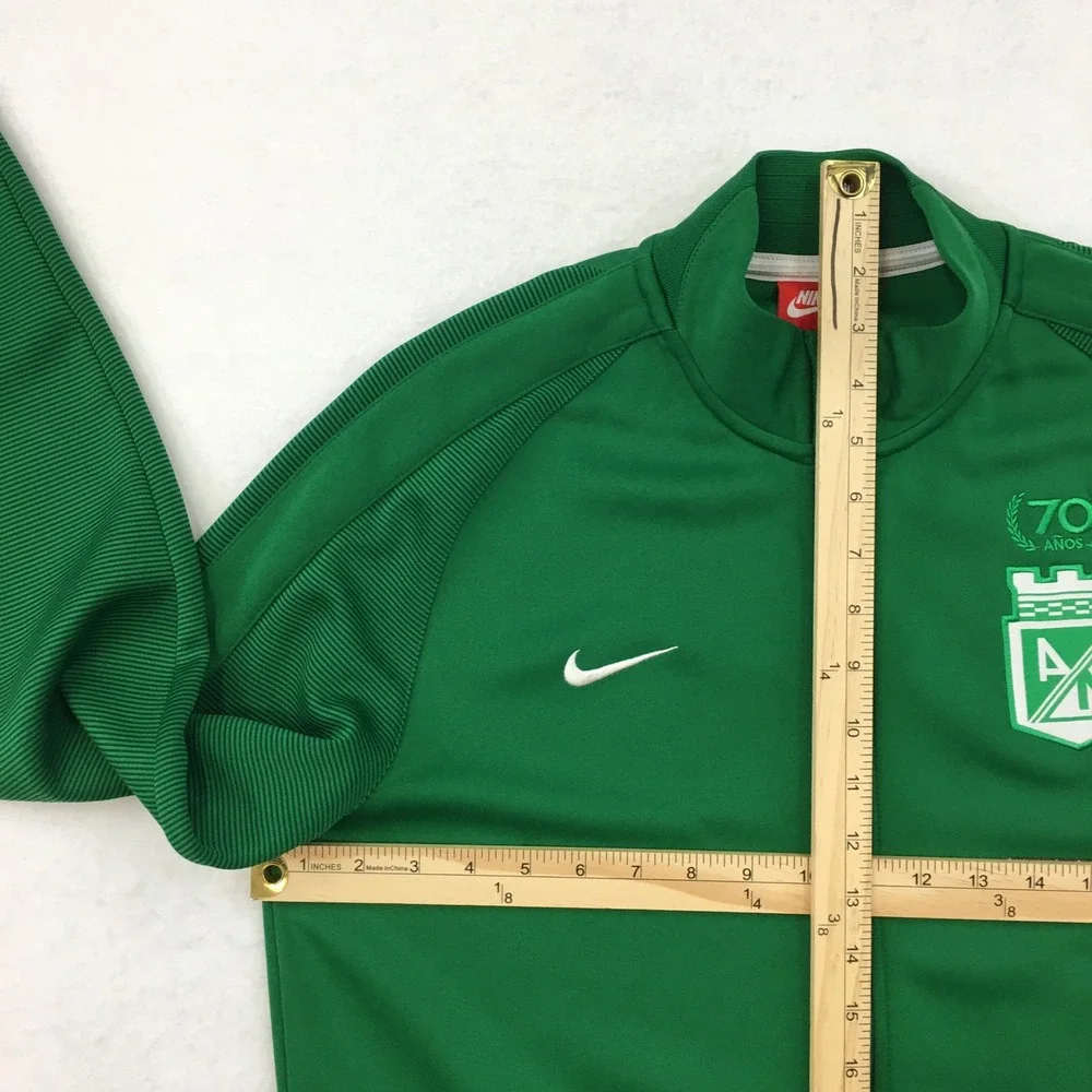 Vintage Y2K Nike Atletico Nacional‎ Track Jacket AN 70 Anos Full Zip Mens Size M